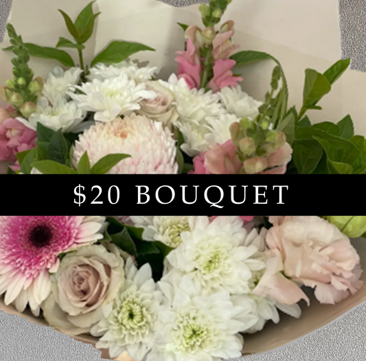 $20 bouquet (Cafe)