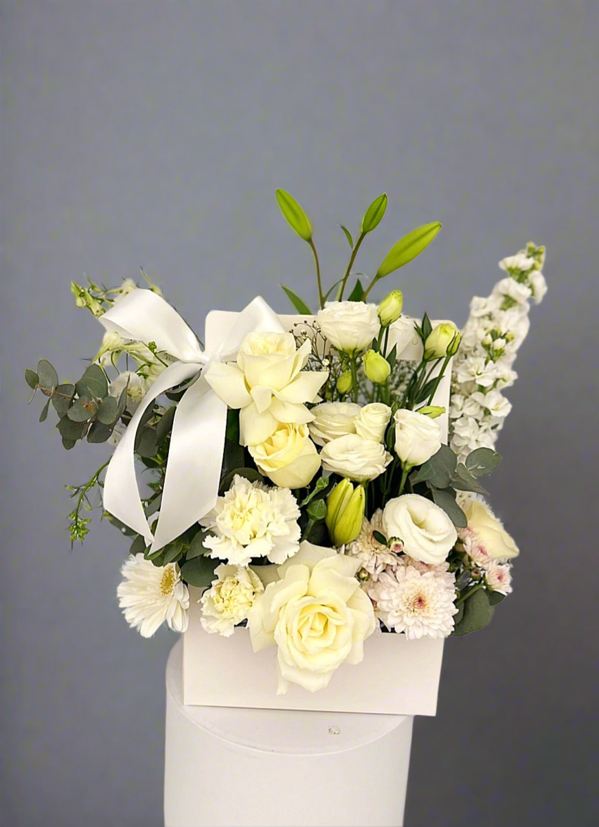 Whisper of Peace Carry Box Arrangement