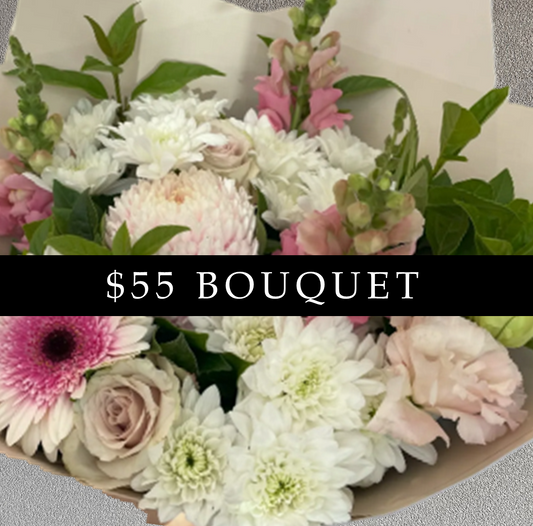 $55 bouquet (Cafe)
