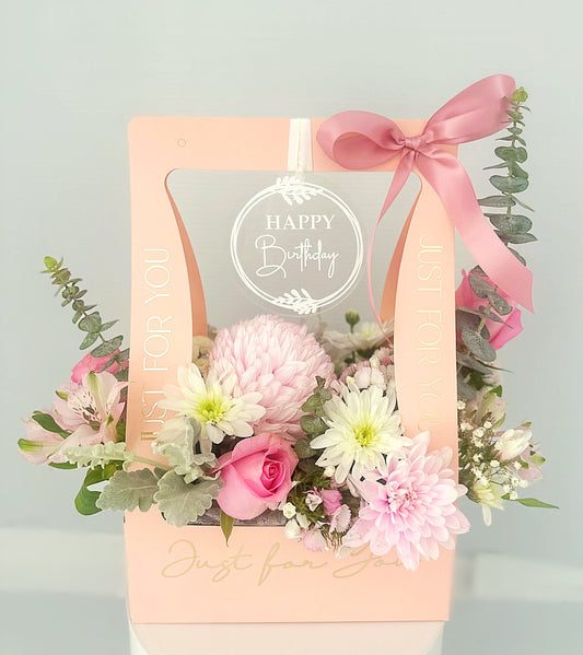 Sweet Celebration Carry Box Arrangement