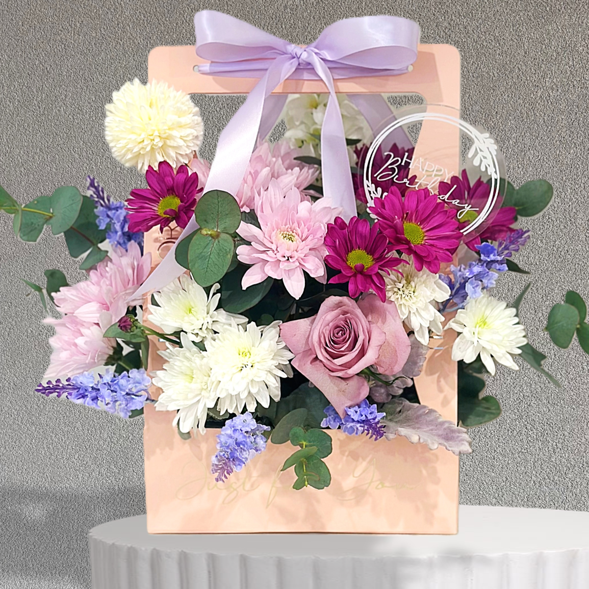 Country Garden Carry Box Arrangement