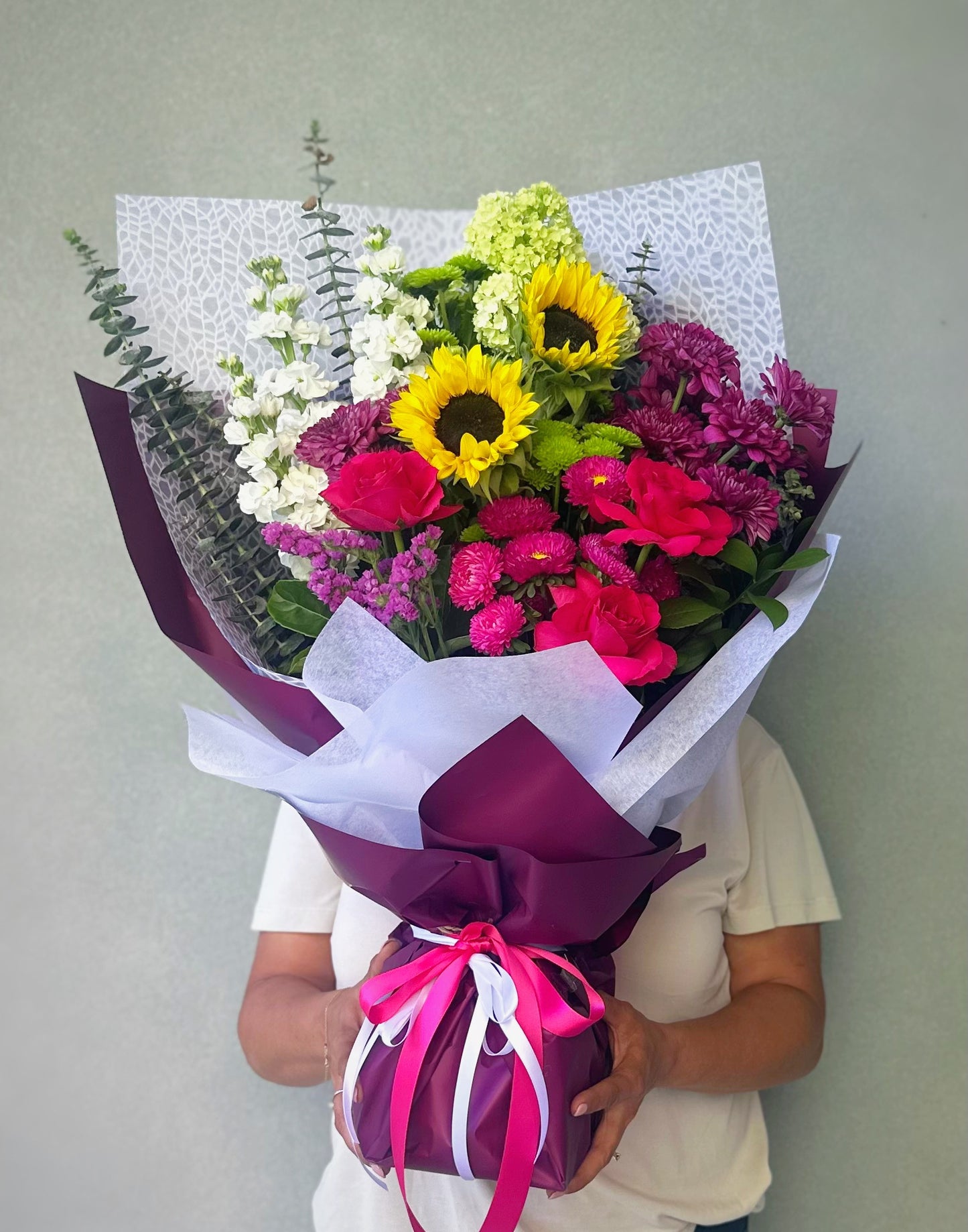 Scarlet Sunshine Bouquet