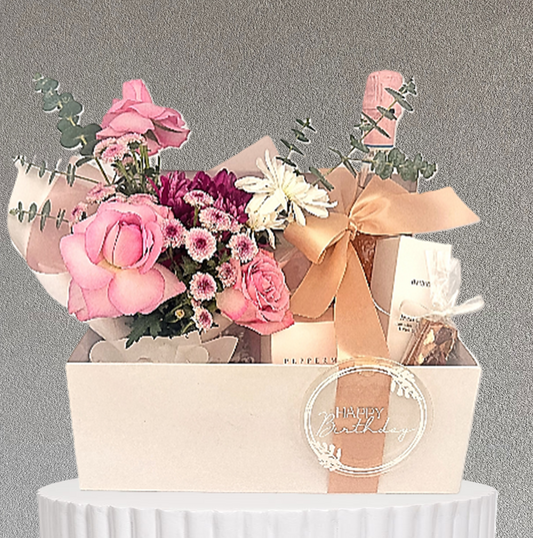 Petals and Prosecco Gift Box