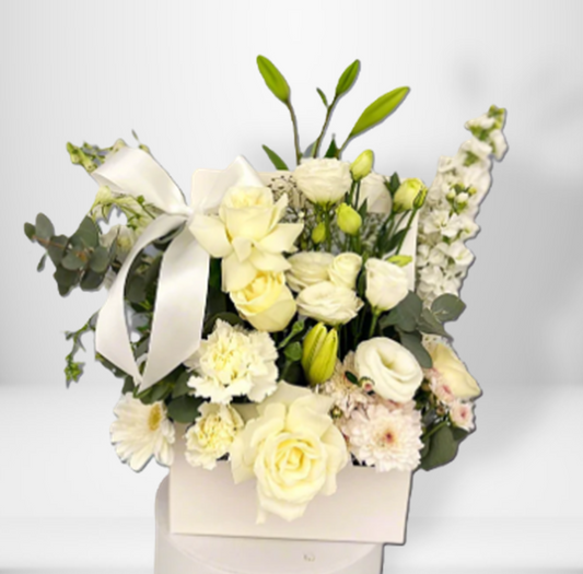 Whisper of Peace Carry Box Arrangement