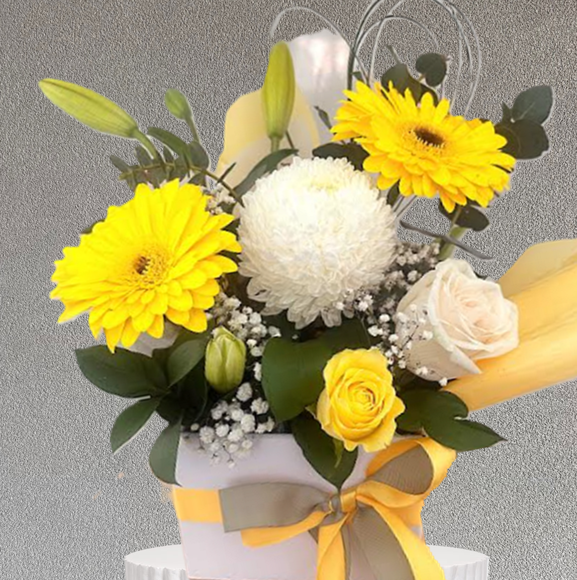 Hello Sunshine Box Arrangement